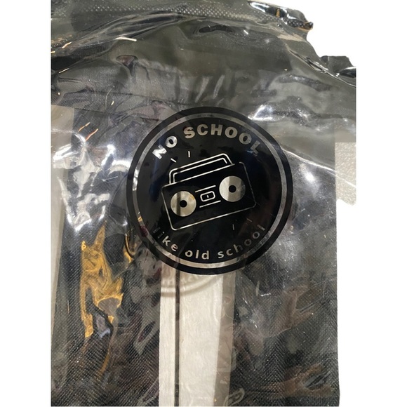 No School “ like old school” Small Clear Backpack - Picture 3 of 11